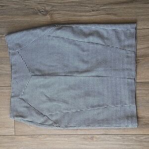 Worthington Houndstooth Pencil Skirt